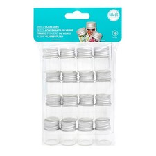 We R Glass Jar Storage Bottles-Small 16/Pkg