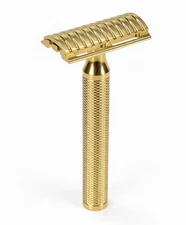 All Brass CNC DiShi Three Piece Double Edge Safety Razor