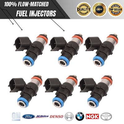 OEM 6x New Bosch Fuel Injectors Fits 07-15 Mazda CX-9 Ford Edge Lincoln MKS 3.5L