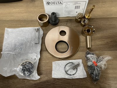 #ad #ad Delta T27859 CZ Trinsic 17 Series Pressure Balanced Valve Trim *READ* $199.99