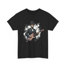 Abraham Lincoln Abe Lincoln Playing Guitar T-Shirt