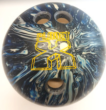 Planet X Bowling Ball Performance Urethane Blue White Black Swirl 9 lb 13 oz
