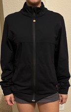 Lululemon Women s Black Full Zip Track Jacket w/ Pockets Size M