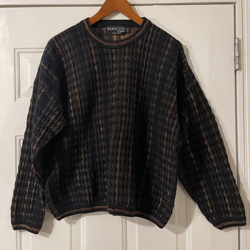 Baracuta, 90s VTG Baracuta by Tundra Women's Heavyweight 100% Cotton Sweater - Size XL