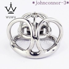 Small Chastity Cage Stainless Steel Male Chastity Device With Scrotum Ring