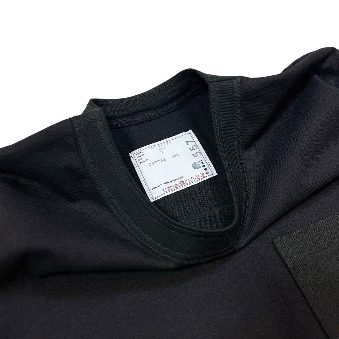 Popular Item Sacai Carhartt Short Sleeve T-Shirt Black 3 | eBay Popular Item Sacai Carhartt Short Sleeve T-Shirt Black 3 | eBay