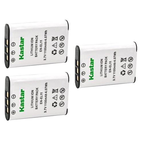Batteria Ricaricabile CellePhone Compatibile Nikon EN-EL11, Pentax D-Li78, Ricoh DB-80 – Capacità 680 MAh, 3.7V, Alta Qualità, Senza Effetto Memoria