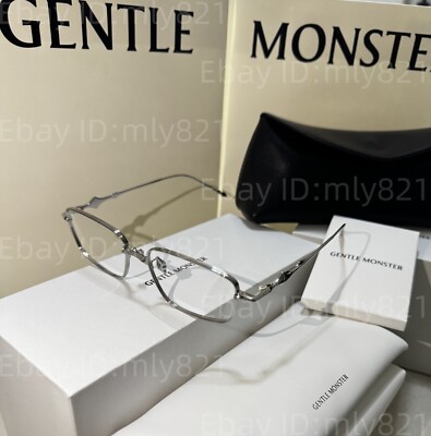 GentleMonster Sunglasses BOLD - Atomic 02 Silver Frame Clear