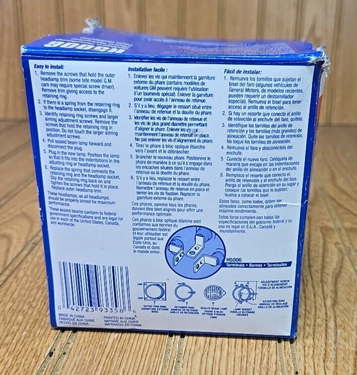 Faro halógeno de haz sellado Wagner - Repuesto H5006 en caja Foto 3 de 4