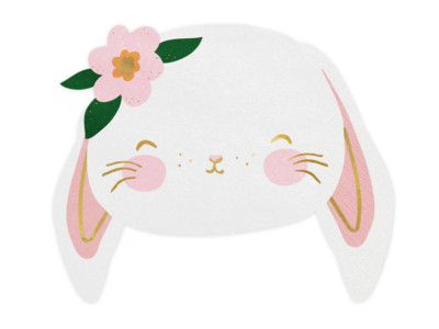 20 Stück Papierservietten Hase | Ostern Party Tischdeko | Hase Servietten