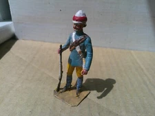 Stadden, British Camel Corps trooper in North Africa, painted lead 54mm, JL