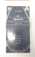 Vtg Susan Bates Circular Knitting Needles 16 Inch Size 5 Q1916 Nylon USA New