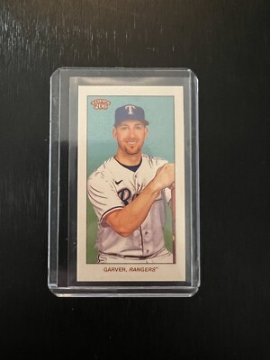 Mitch Garver 2022 Topps 206 Wave 4 Cycle Back Mini SP /25 - TEXAS RANGERS