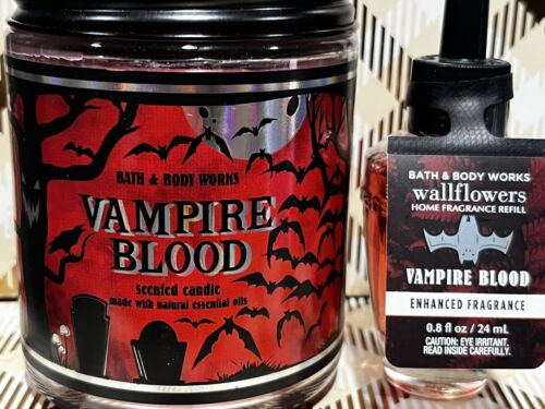 Bath Body Works Halloween Vampire Blood Lot Candle Lotion Hand Soap Mist Plugin - Picture 10 of 14