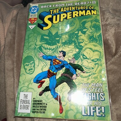 Back From the Dead The Adventures of Superman # 500 1993