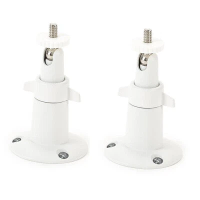 2 Pcs Cctv Camera Bracket Mount Outdoor Indoor Security Wall Mounted Arlo Pro