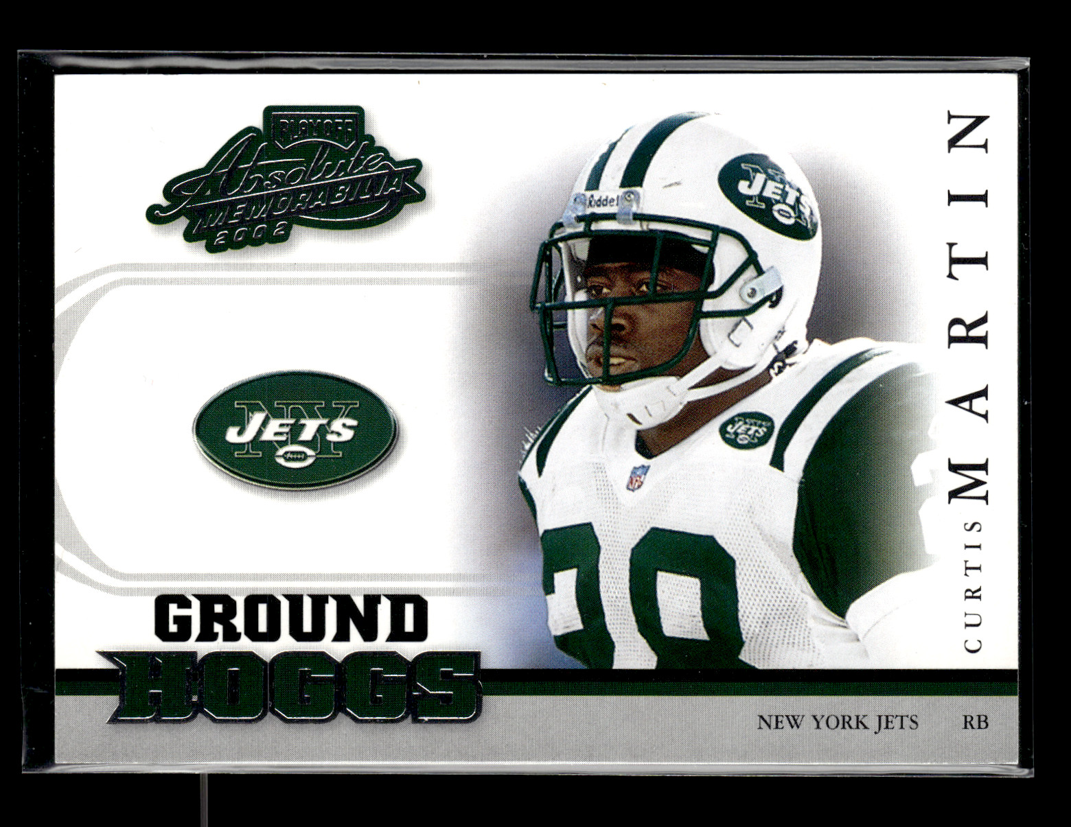 2002  Playoff Absolute Memorabilia Ground Hoggs #GH-3 Curtis Martin