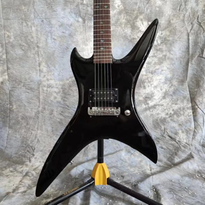 Black Electric Guitar Stealth Chuck Schuldiner H Pickups Rosewood