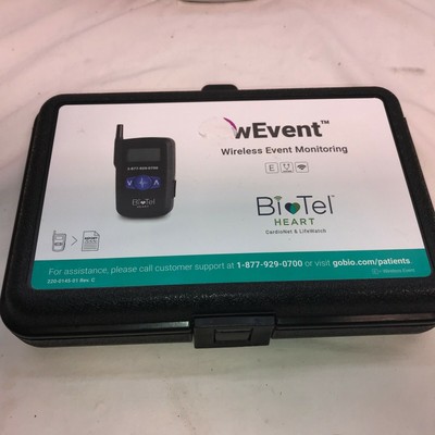 New Biotel Heart Wevent Wireless Event Monitor Cardio Net Life Watch Ebay