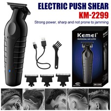 Kemei Men Hair Clippers Beard Shaver Electric Cordless Trimmers Multifunction