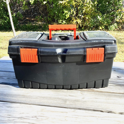 Black and Decker Workmate Series 22 Tool Box Extra Deep Capacity Tray Organizers