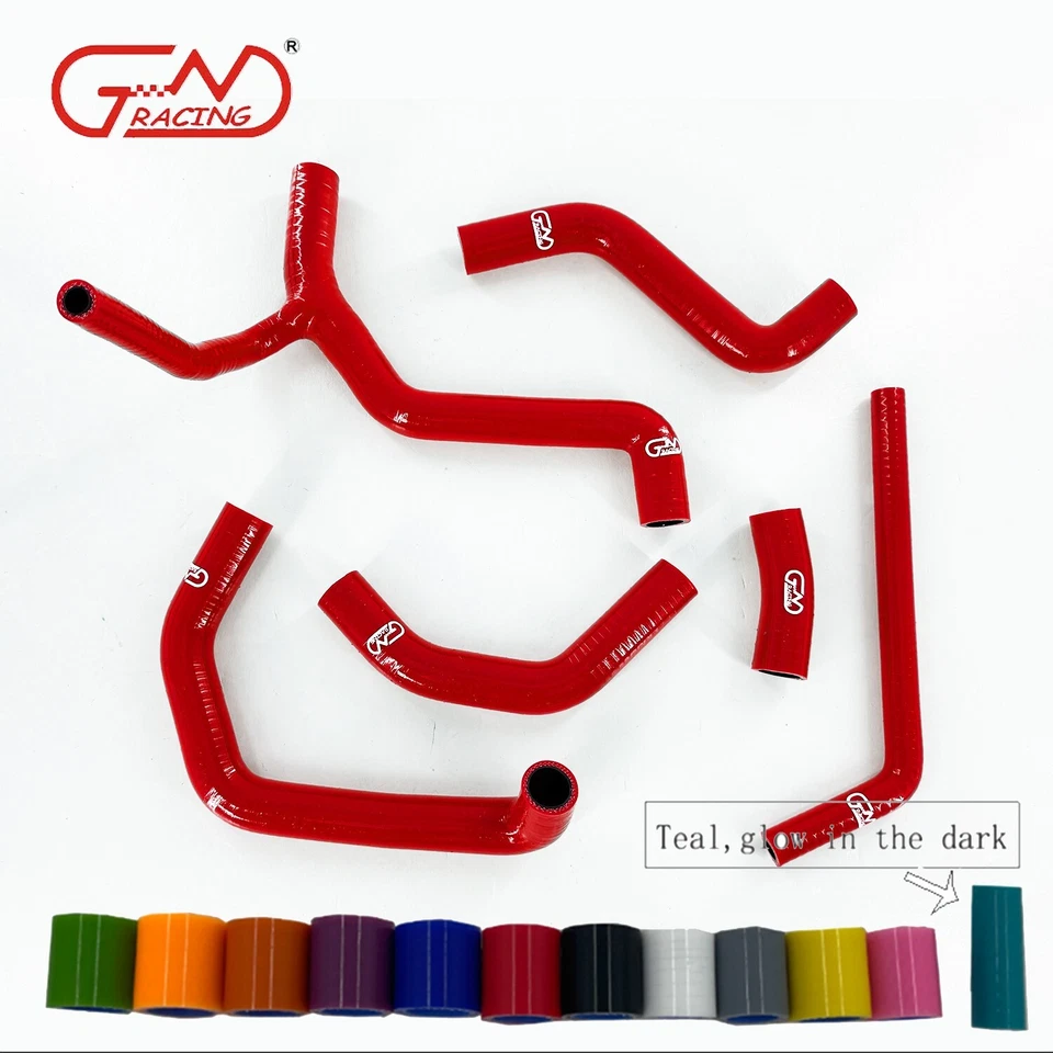 Kit de manguera de refrigerante de radiador de silicona Fit Kawasaki Ninja ZX10R ZX 10R 2011-2015 Foto 2 de 4