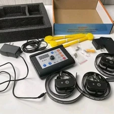 3 COLLARS JUSTPET Intelligent 2 in 1 Dog Training & Outdoor Wireless Fence READ