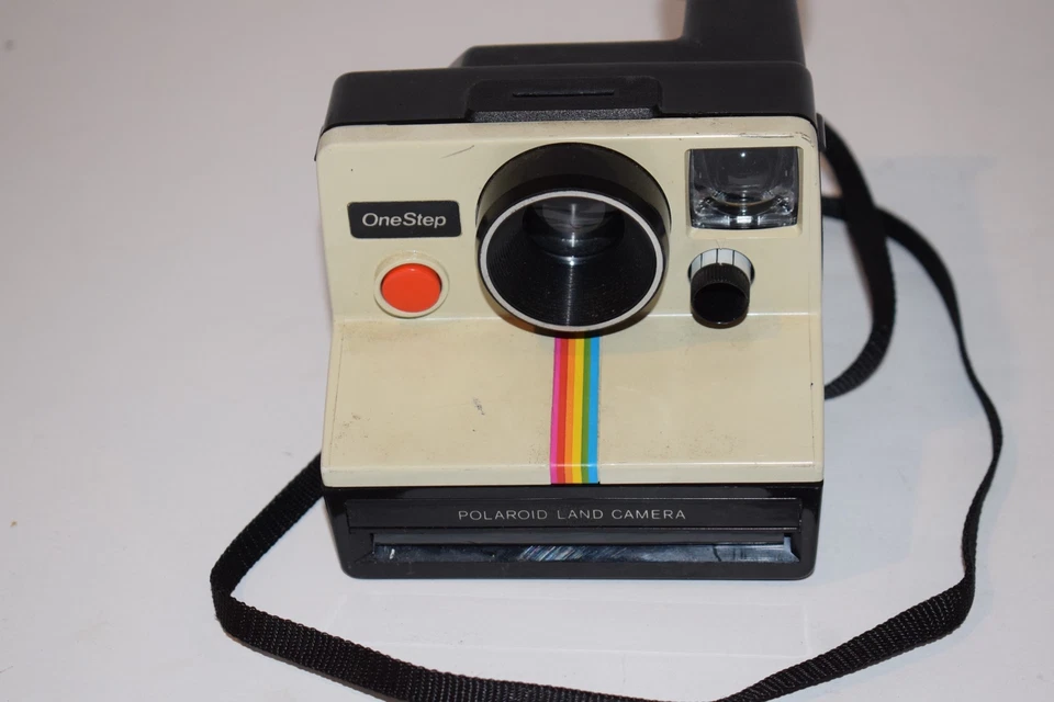 POLAROID ONESTEP Weiße Vintage Sofortbildkamera (FLS25) - Bild 2 von 4