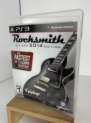 Rocksmith 2014 Edition (Sony PlayStation 3, 2014, PS3) No Cable Included, CIB