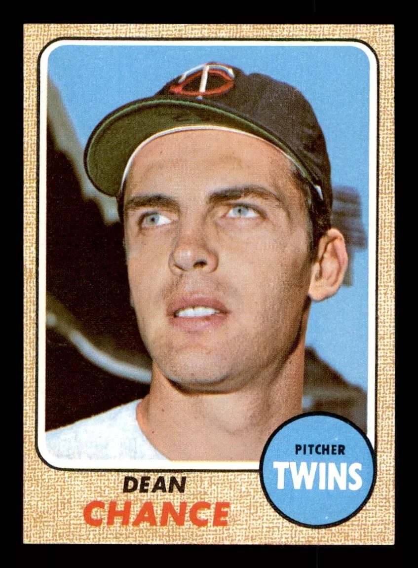 Dean Chance trading card