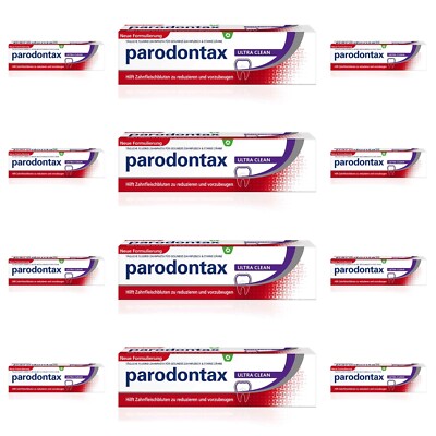 Parodontax Zahnpasta Zahncreme Ultra Clean 75ml 12er Pack, 12x75ml, MHD:2026,OvP
