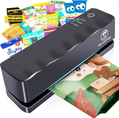 ® Mini Bag Sealer, Rechargeable Chip Bag Sealer with 5 Heating Levels, Portable