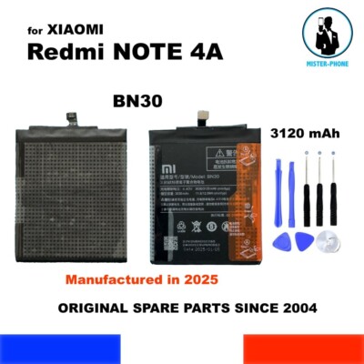 NEW OEM BATTERY XIAOMI MI BN30 3120mAh REDMI 4A OEM