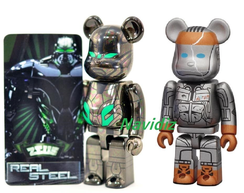 ベアブリック　atoms atmosとBE@RBRICKのコラボ最新作！GOLD CHROME 2サイズセットが2