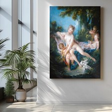 The Bath of Venus by Fran ois Boucher Canvas Wall Art, Fran ois Boucher Poster.