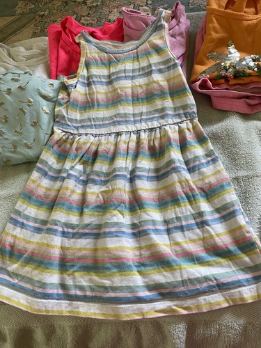 Girls XS 4/5 Clothes Clothing Lot Tank, Shorts,Romper,Dress 12 Pc Bundle - Picture 7 of 12