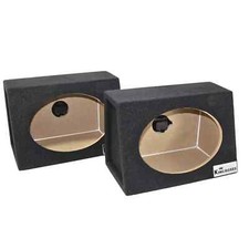 King Boxes 6x9" Car Speaker Enclosure Box - Pair