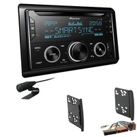 Pioneer Autoradio Bluetooth USB Einbauset FüR Ford Cougar 1998-2002 In Schwarz