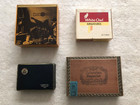 Vintage Cigar Cigarette Boxes Empty Lot of 4