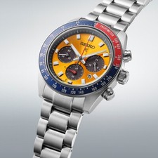 SEIKO PROSPEX SBDL117 SPEEDTIMER Solar Chronograph Date Bright Yellow 2024 Gift 13