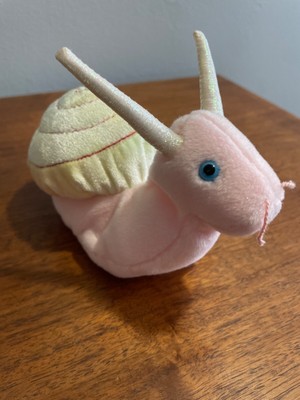 Ty Beanie Babies 90 s nostalgia Swirly the Snail Plush Toy - (0008421042494)