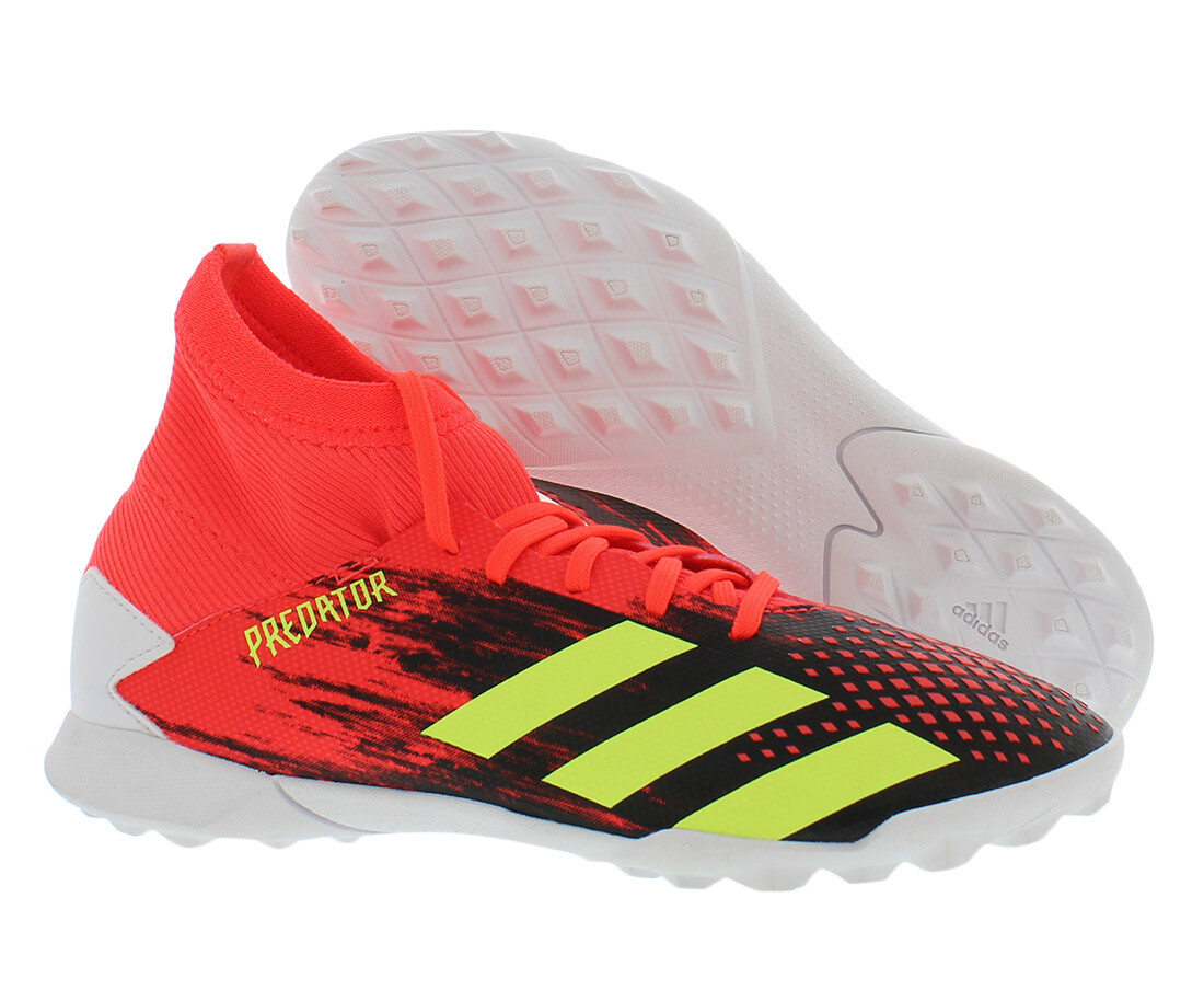 Adidas Predator 20.3 Tf J boys Shoes Size 1.5, Color: Black/Signal  Green/Pop | eBay
