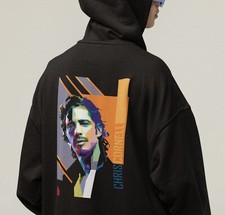 Chris Cornell Hoodie, Seattle Grunge Legend Unisex Pullover - Rock Band Concert