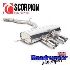 Scorpion Golf R MK6 Impianto di Scarico 3" Inox Cat Back Non Res LOUDER SVWS038 