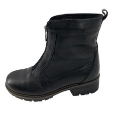 Blondo Boots Womens 8.5 Black Leather Fleece ...