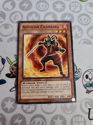Yu-Gi-Oh! – Achacha Chanbara (ABYR-EN003) – Common, 1st Edition Aus Abyss Rising