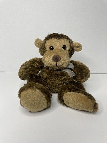 Kellytoy Beanpals Monkey Plush 7" Brown 2000 Beanbag Stuffed Animal Doll No Tag