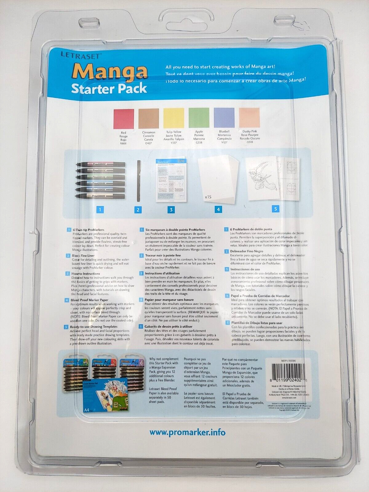 Manga Starter Pack - Drawing Set