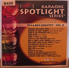 SC8455 COUNTRY NEW IN PLASTIC SOUND CHOICE KARAOKE LOT VA