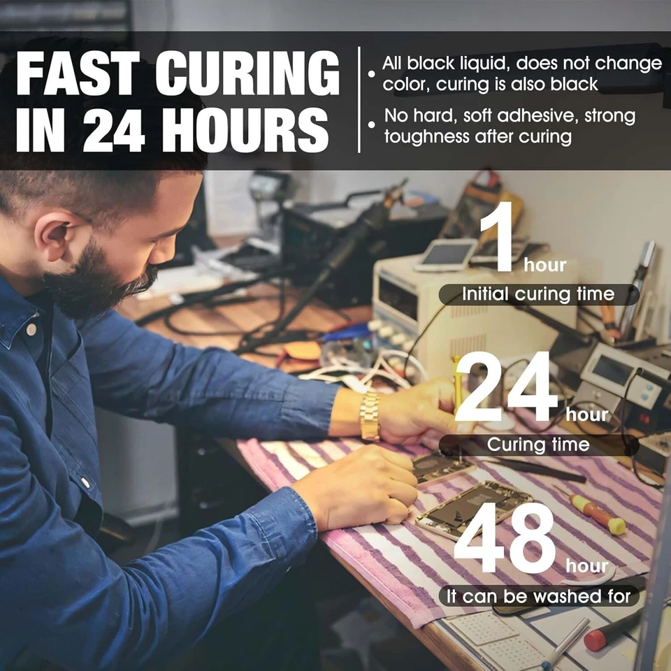 Colla Schermo Cellulare  Colla per Display Smartphone  Colla Computer   110ML - Immagine 2 di 4